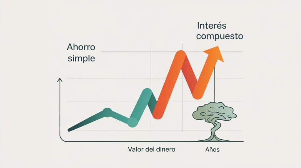Ahorro interes simple y compuesto