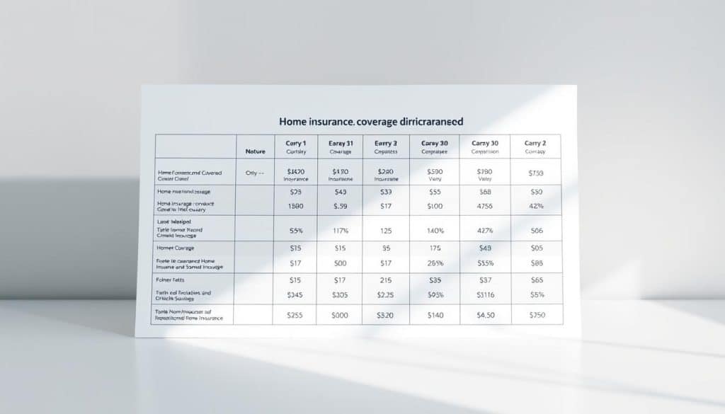 Seguro de Hogar: Comparativa de Coberturas y Precios