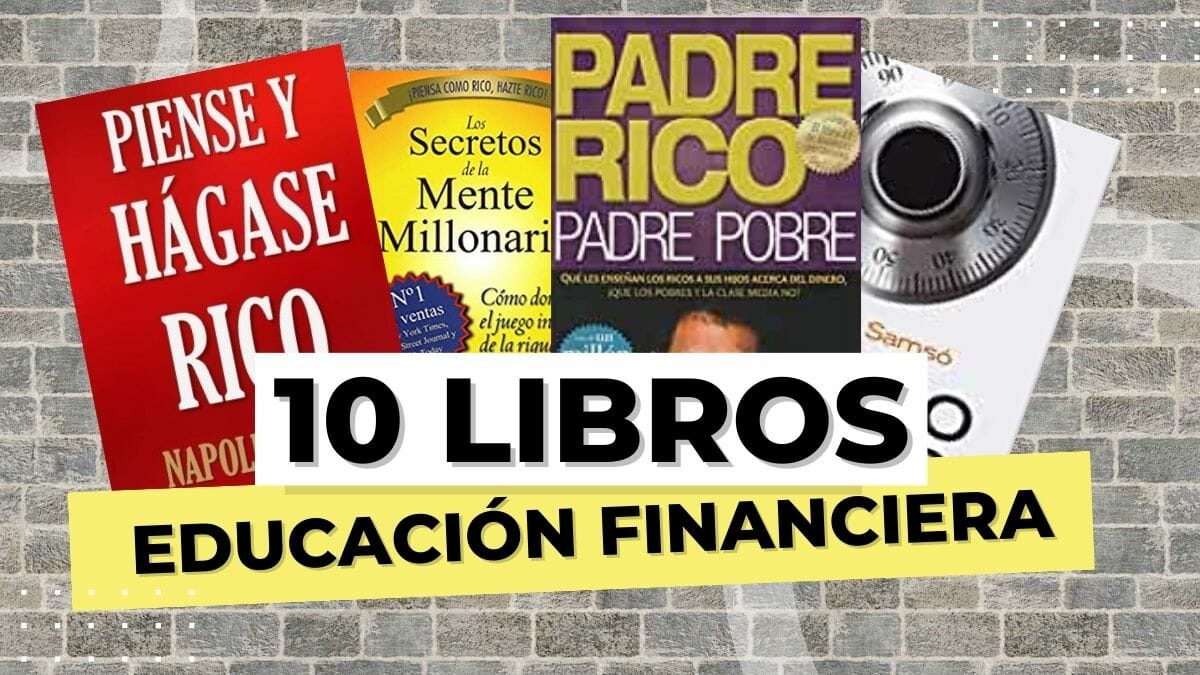 10 LIBROS de FINANZAS PERSONALES para tu LIBERTAD FINANCIERA